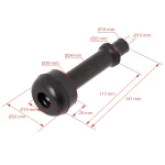 Guaina in gomma per macchine per la mungitura delle pecore, set di 4 pz. - immagine 4