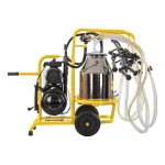 Mungitrice per pecore, 4 posti, 2 bidoni acciaio inox 30 litri - immagine 5