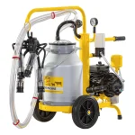 Mungitrice per mucche con 1 bidone alluminio 25 litri, eco