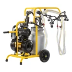 Mungitrice per pecore, 4 posti, 1 bidone alluminio 40 litri - immagine 3