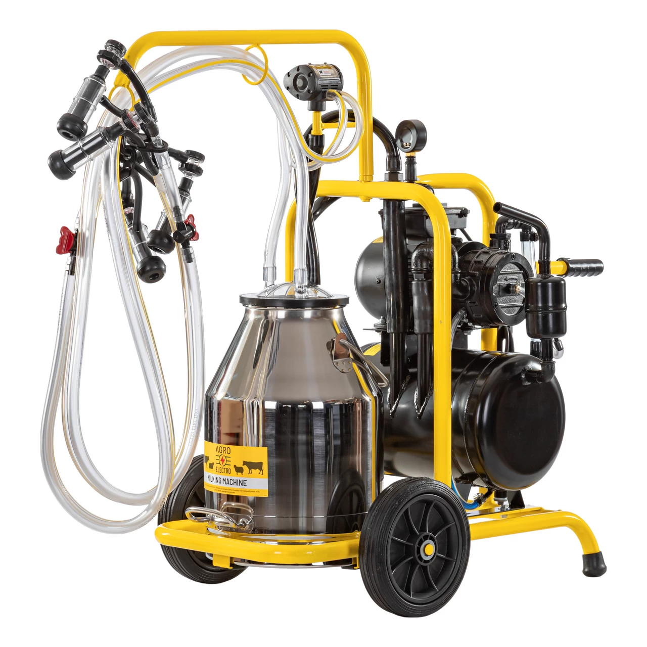 8 Mungitrice per pecore, 2 posti, 1 bidone acciaio inox 30 litri - immagine 1