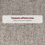 Set 2 Sgabelli da Bar con Schienale e Poggiapiedi, Rivestimento in Tessuto e Gambe in Acciaio, Grigio - immagine 5