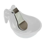 Linguetta acciaio inox per abbeveratoio 1,5 litri