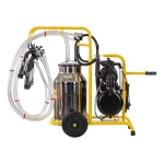 Mungitrice per mucche, 2 posti, 1 bidone acciaio inox 40 litri - immagine 2