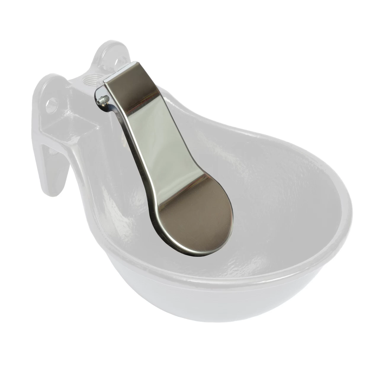 9 Linguetta acciaio inox per abbeveratoio 1,5 litri - immagine 1
