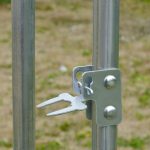 Recinto per Galline in Metallo Galvanizzato con Tetto e Copertura Anti UV, 280x380x197 cm, Argento - immagine 8